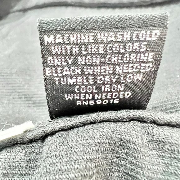 Relativity Womens Small Black Corduroy Button Up Jacket Pockets - Picture 8 of 8